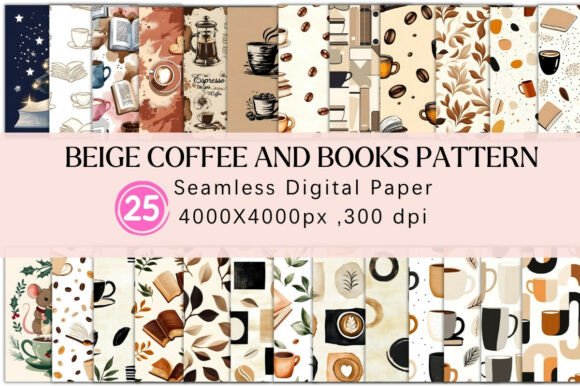 Book Lover Pattern - Seamless