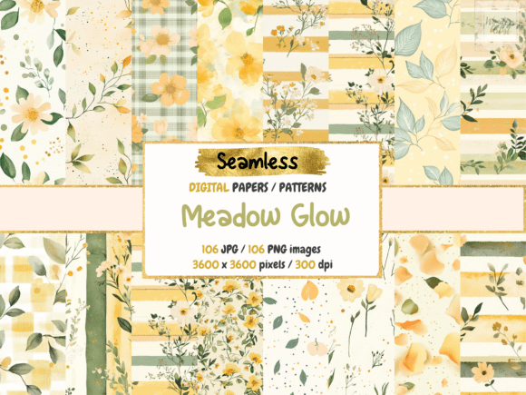 Meadow Glow Seamless Digital Papers: A Comprehensive Guide to Nature-Inspired Design Assets
