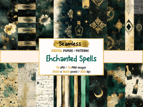 Unleashing the Arcane: How Enchanted Spells Seamless Digital Papers Transform Your Creative Projects